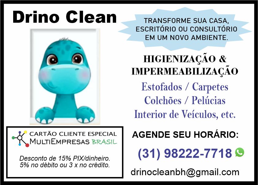 DRINO CLEAN CARTÃO CLIENTE ESPECIAL